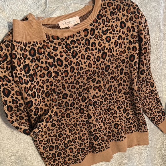 Philosophy leopard print sweater - Picture 3 of 3